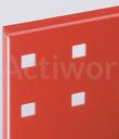 [CM07A005-A] PANNEAUX PERFORES 500 X 450 MM - ROUGE RAL 3020