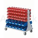[CR35E001-B] CHARIOT PORTE BACS H 890 - 88 BACS A BEC