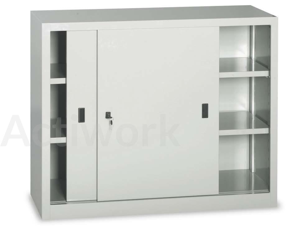 ARMOIRE A PORTES COULISSANTES H 1000 MM