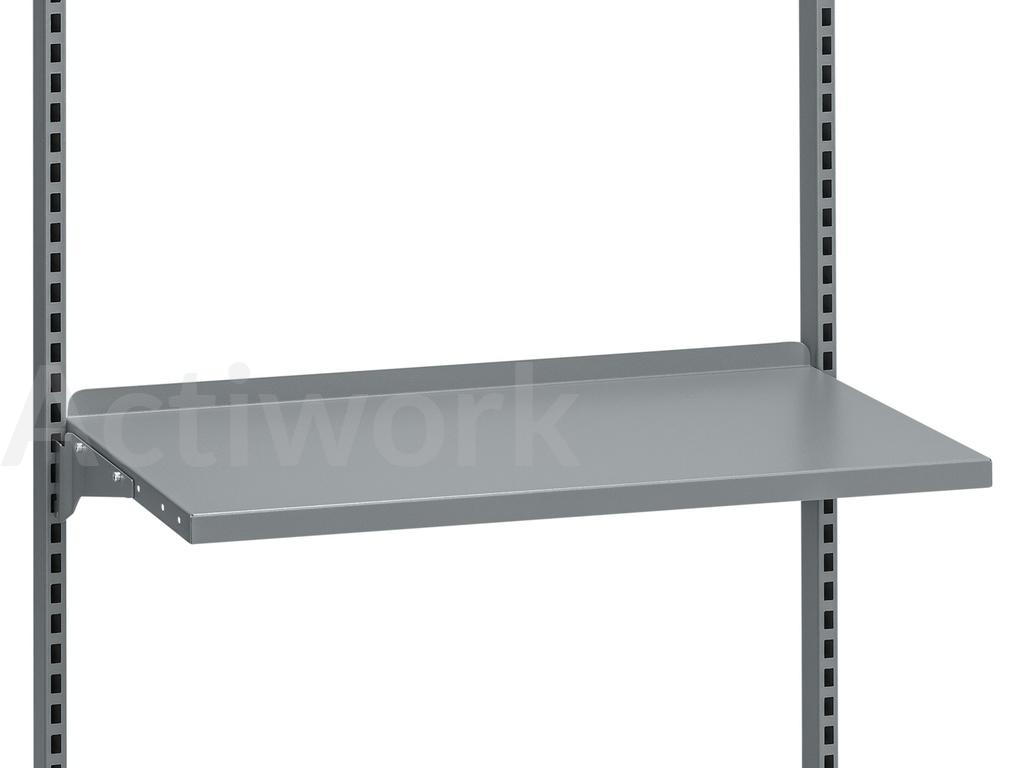 TABLETTE METAL REGLABLE 870 X 450 MM