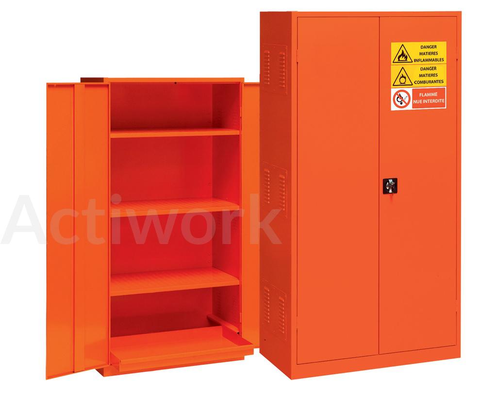 ARMOIRE EUROSAVE POUR PRODUITS INFLAMMABLES 400 L