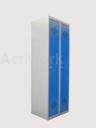 [CR04K002-B] VESTIAIRE INDUSTRIE PROPRE MONOBLOC 2 CASES SUR SOCLE