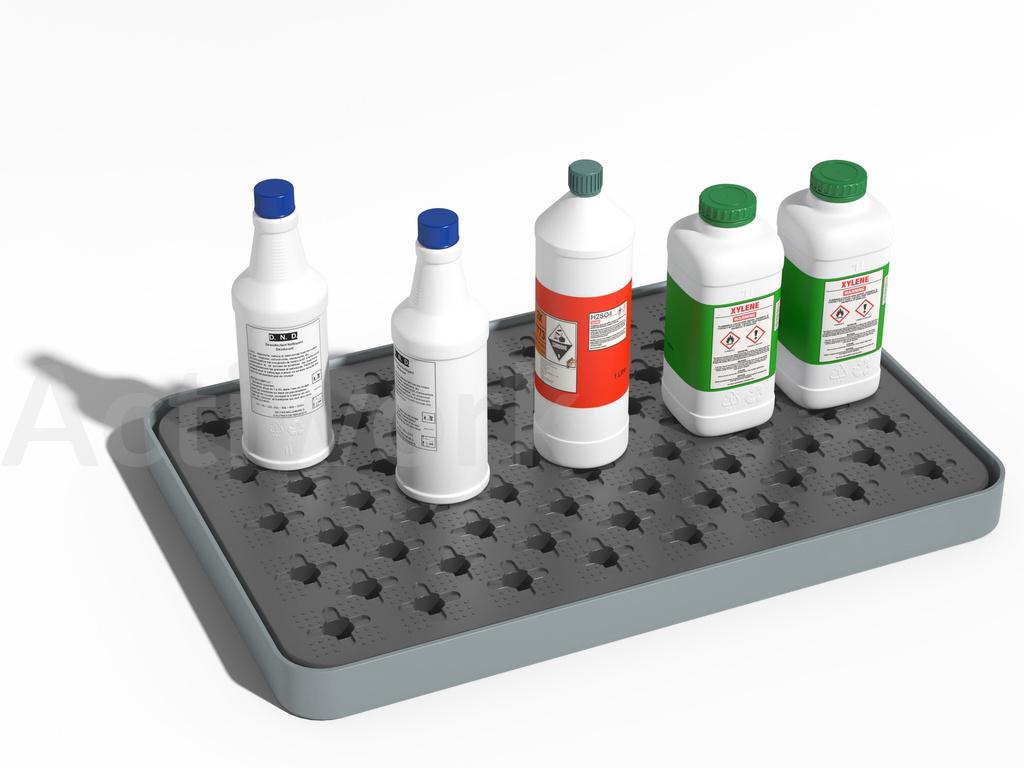 RETENTION PLASTIQUE POUR LABORATOIRE - 8 L