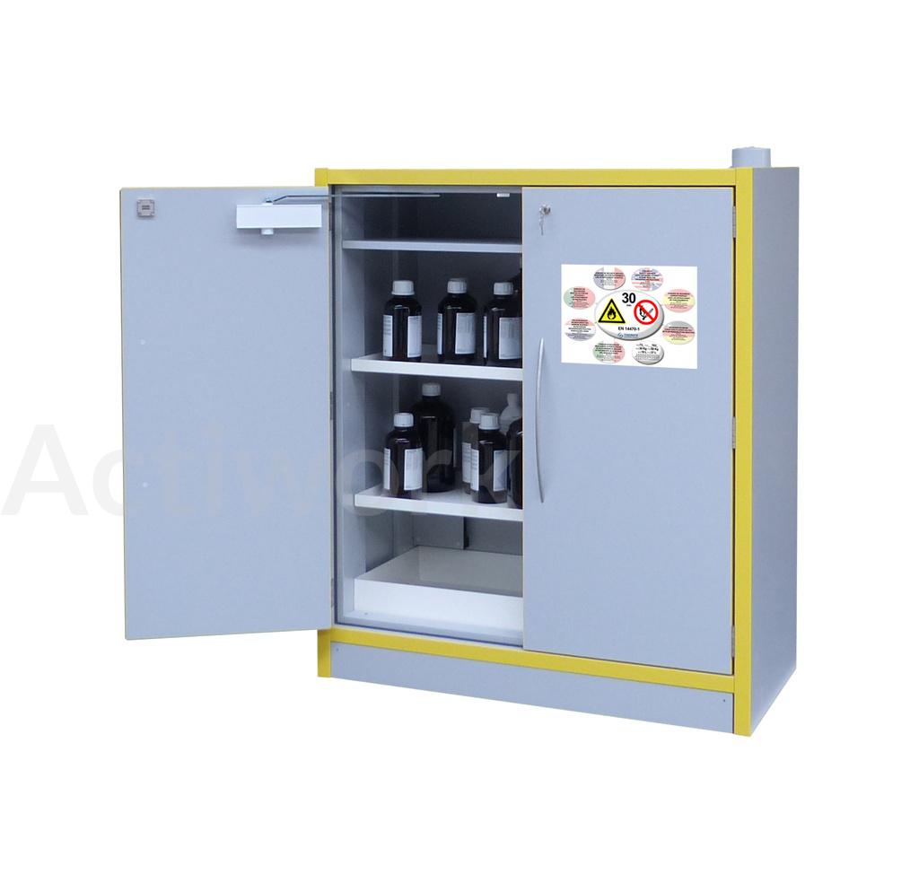 Armoire coupe-feu 30 minutes - L1110xP550xH1300mm