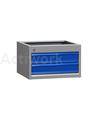 [CM01H002-B] BLOC TIROIRS DESIGN - 2 TIROIRS H 100