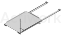 [CR34C003-ZA] FOND TOLE POUR TIROIR A PALETTES 800 x 1200 MM AU SOL