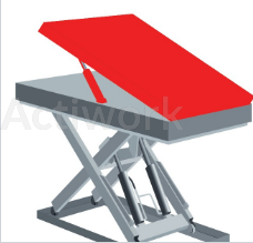 TABLE ELEVATRICE ACTILEV EXTRA PLATE 1000 KG - 1400 X 1000 MM + INCLINAISON 18°