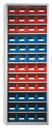 [CR35F003-D] ARMOIRE A BACS SANS PORTES H 1950 MM - 11 TABLETTES