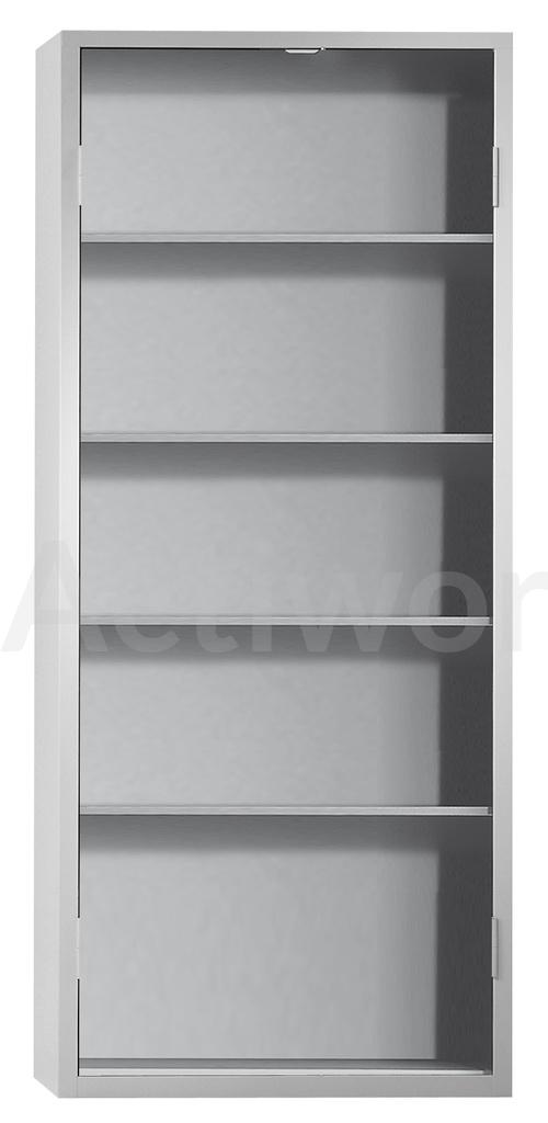 ARMOIRE A BACS SANS PORTES H 1950 X L 950 MM - 4 TABLETTES