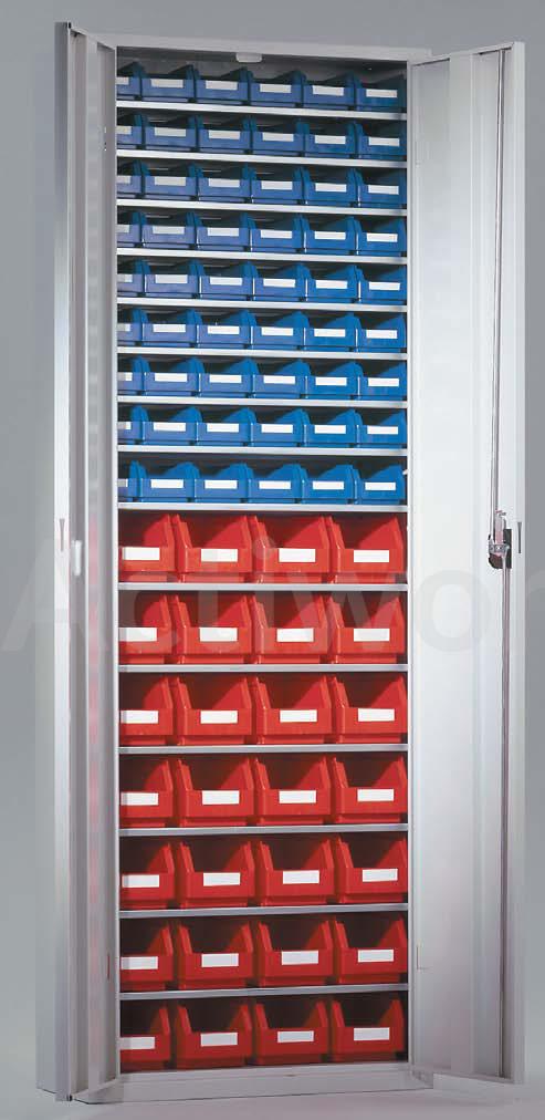 ARMOIRE A BACS H 1950 MM - 15 TABLETTES