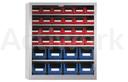 [CR35F006-D] ARMOIRE MURALE A BACS SANS PORTES - 5 TABLETTES