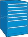 📢DESTOCKAGE - ARMOIRE A TIROIRS H 1000 - 54 X 36 - 7 TIROIRS EXTRACTION TOTALE