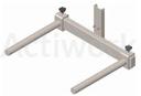 [CL50C009-G1] FOURCHES INOX CYLINDRE REGLABLES Ø 50 MM POUR ACTILIFT+ 80