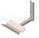 [CL50C009-K1] BERCEAU INOX FIXE TRANSVERSAL AVEC ROULEAUX D'EXTREMITE - ACTILIFT+ 80