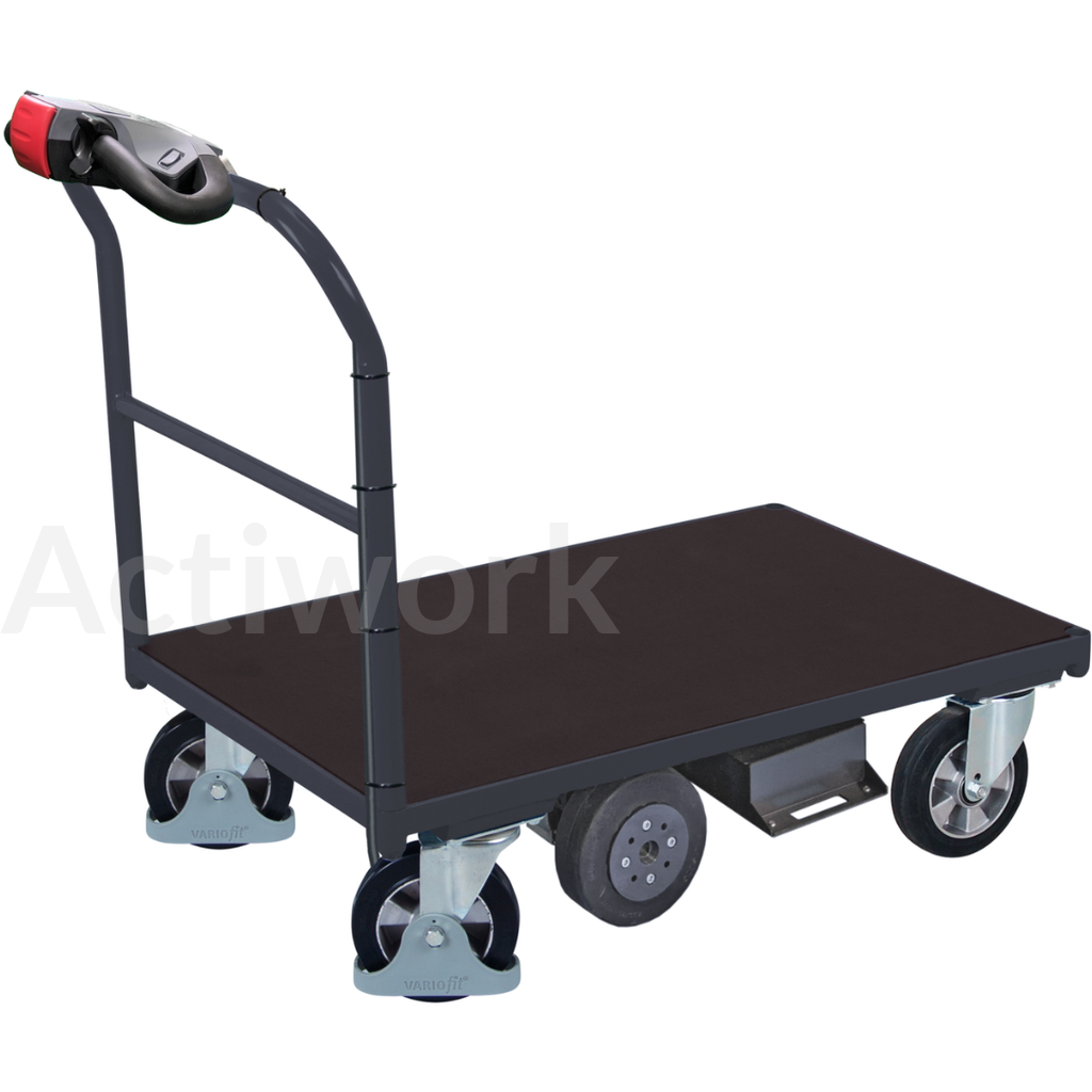 BW1000 Chariot motorisé 1000 kg - plateau antidérapant 1025x700 mm