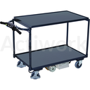 [CL51C006-BX] BW600 Chariot motorisé 500 kg - 2 plateaux bois 1200 x 800 mm