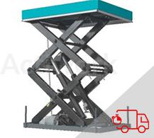 TABLE ELEVATRICE ACTILEV DOUBLE CISEAUX 1500 KG - 1350 X 1000 MM DELAI RACCOURCI