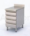 [CR37B003-TD] BLOC TIROIRS INOX :