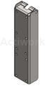 ACCESSOIRE AF80 : PLATINE PORTE ACCESSOIRE POUR ACTILIFT FLEX 80