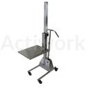 [CL50A001-E1] MINI GERBEUR ACTILIFT 80 KG INOX - MAT RALLONGE