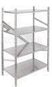 [CR37C010-AC] RAYONNAGE INOX DEPART P600 X L850 MM - PLEIN
