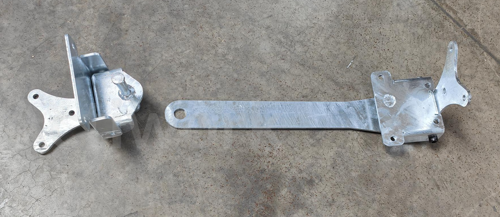 OPTION TM15 / TM18 / TM30 : Ensemble attelage pour conteneurs roulants 4 roues