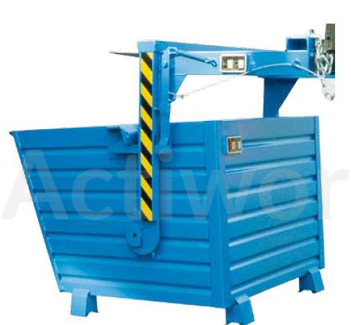 BAC BASCULANT TYPE BSK 0,90 M³