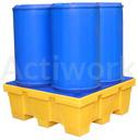 [CE81A001-C] BAC DE RETENTION POLYETHYLENE 4 FUTS - CARRE