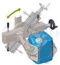 [CL50C009-M] PINCE DE MANUTENTION MANUELLE 50 KG FÛTS ET BOBINES - ACTILIFT+ 80