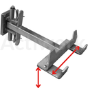 [CL51D400CONF-C7] ACCESSOIRE TM15 : Crochet modulaire (Bras hauteur sp + U largeur sp)