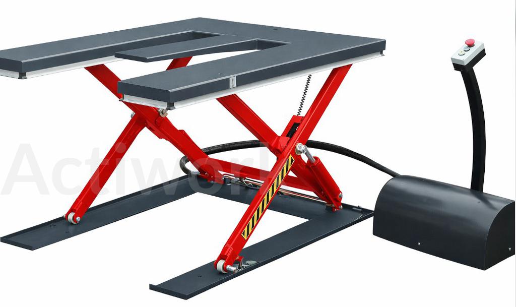 TE2000 Table élévatrice extra-plate en E 2000kg - 1400x1200 mm - course 800 mm