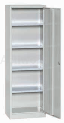 ARMOIRE 4 ETAGERES EN GALVA - 600 X 400 X H1800 MM
