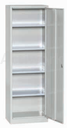 [CR35F001-G] ARMOIRE 4 ETAGERES EN GALVA - 600 X 400 X H1800 MM