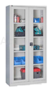 [CM04D001-E] ARMOIRE INDUSTRIELLE A PORTES VITREES 1000 X 400 X H2000 MM