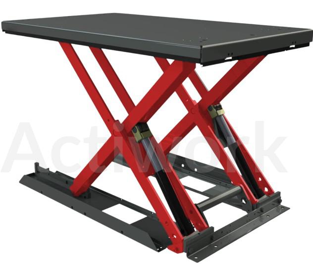 TE1000 Table élévatrice extra-plate 1000kg - 1350x600 mm - course 800 mm