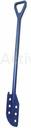 [CS74F001-P] GRANDE PELLE DETECTABLE A MELANGER PERFOREE COLORIS BLEUE